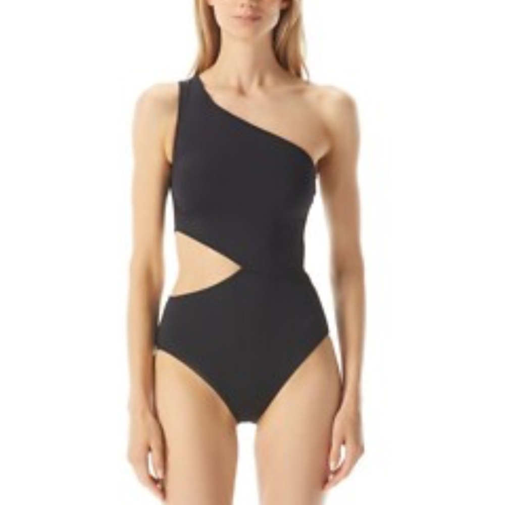 Michael Kors Black One Piece Swimsuit Timeless Elegant Design